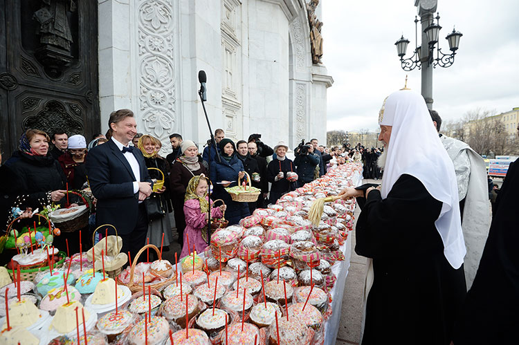 Кинокомпания «Союз Маринс Групп» на празднике Благовещения Пресвятой Богородицы